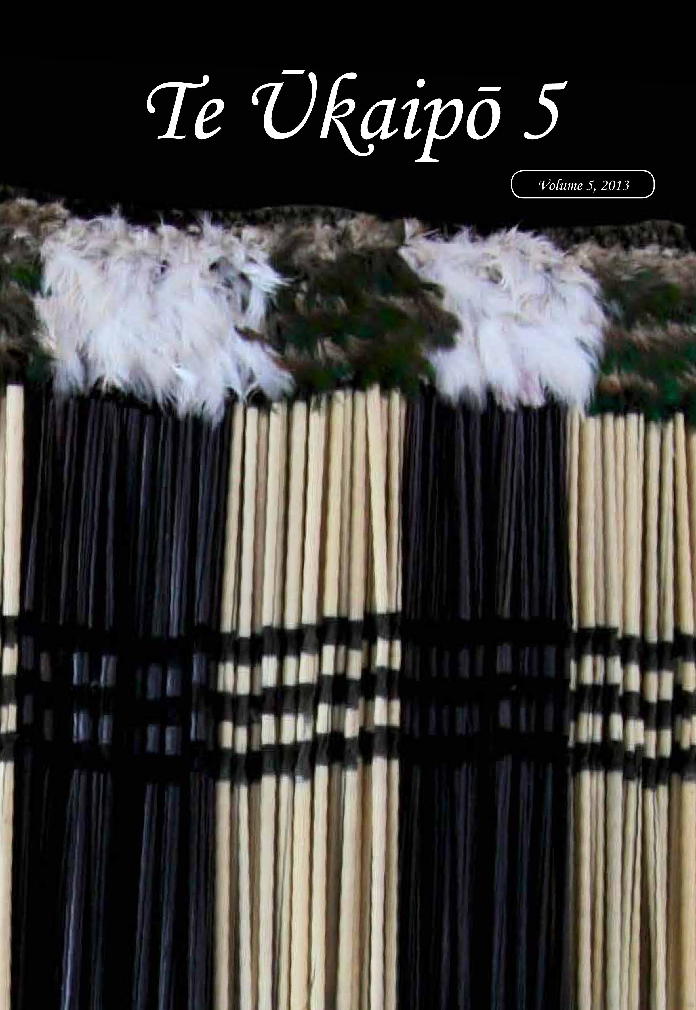 Cover of Te Ūkaipō 5