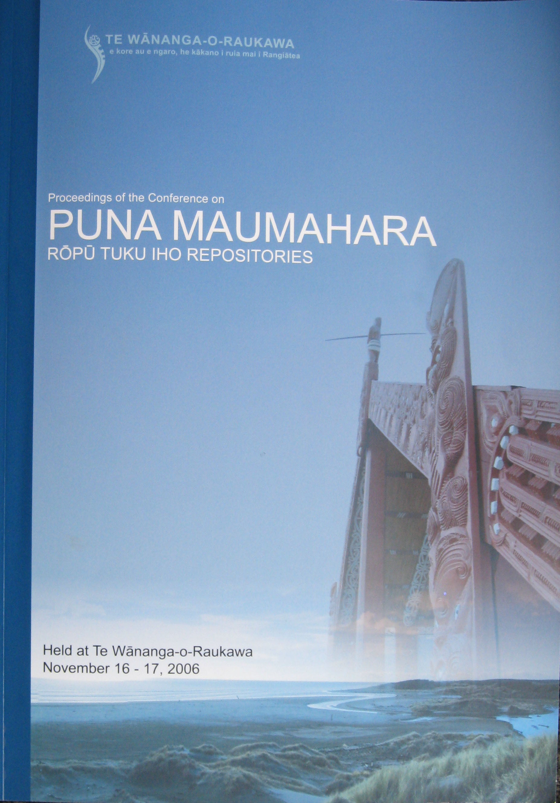 Cover of Puna Maumahara